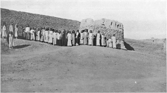 صورة تاريخية بقرب من سوق الشيوخ